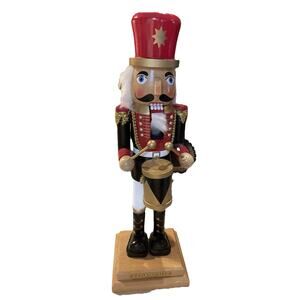 FAO SCHWARZ 2018 Soldier Drummer Nutcracker 20” Classic Tags NOS
